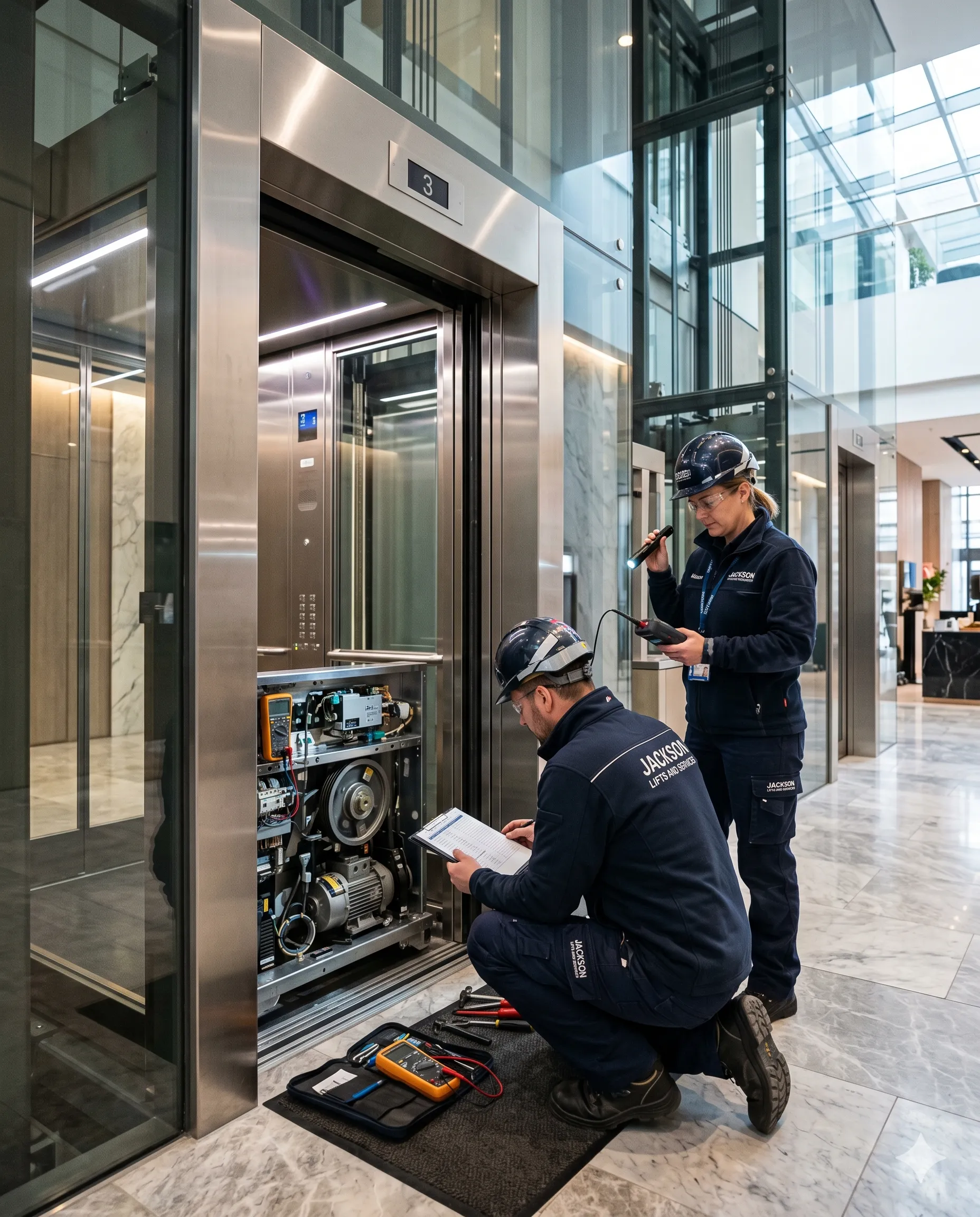 Professional elevator maintenance and servicing